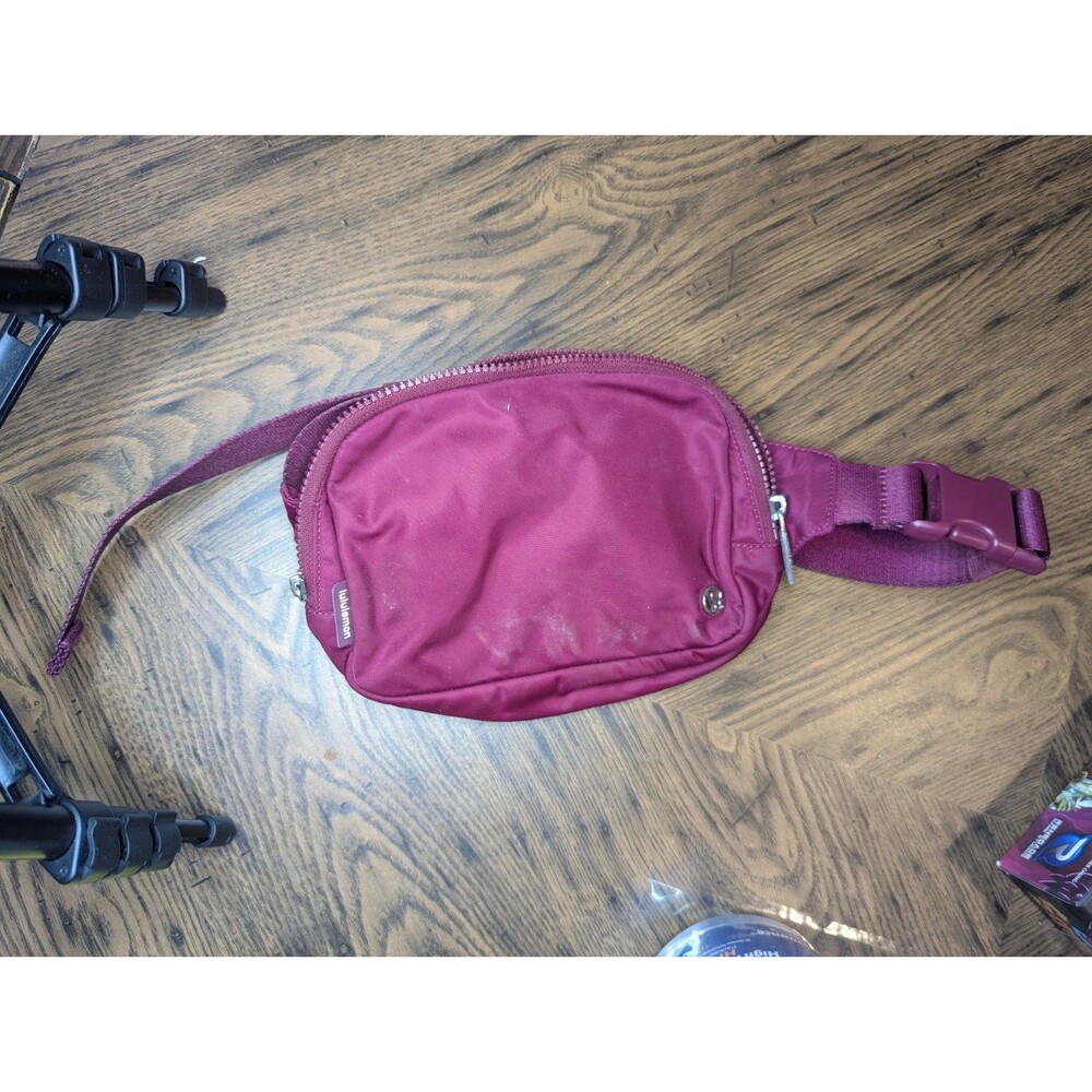 Lululemon Everywhere Crossbody Belt Bag - Red Merlot Burgundy